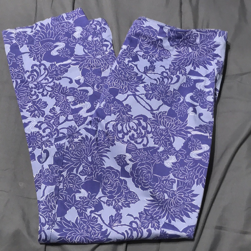 Flower capris